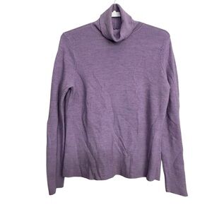 Eileen Fisher Merino Wool Turtleneck Sweater